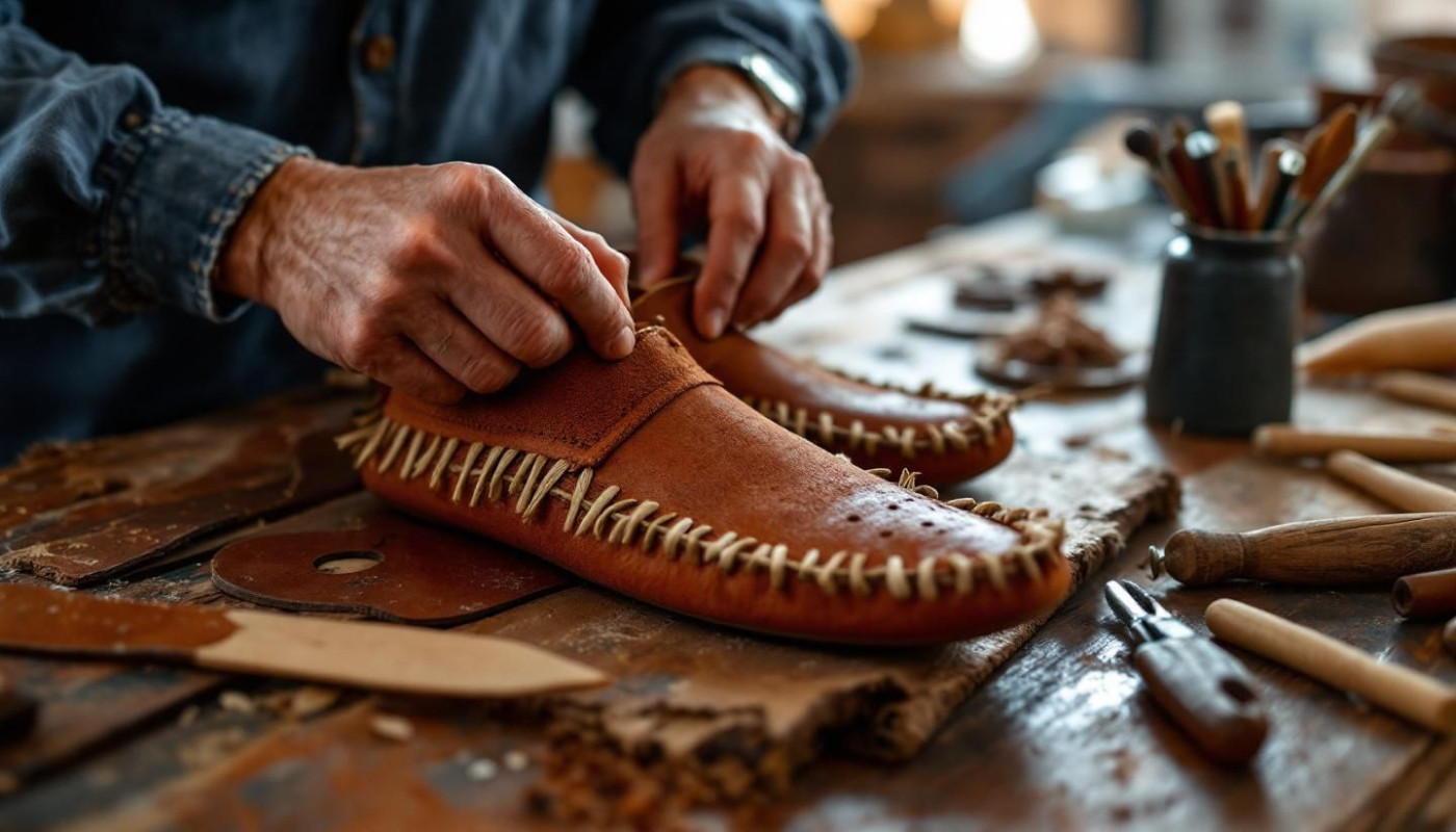 Les secrets de fabrication des mocassins artisanaux